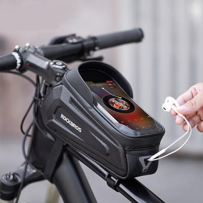 PRO Stuurtas - Telefoonhouder fiets Waterdicht - Fietstas universeel tot 6.8 inch Gsm - Mtb - Ebike - iPhone - Samsung