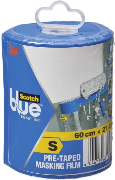 Scotch PTD2093EL-24-SNEW Afdekfolie ScotchBlue Blauw (transparant) (l x b) 27.4 m x 60 cm 1 stuk(s)