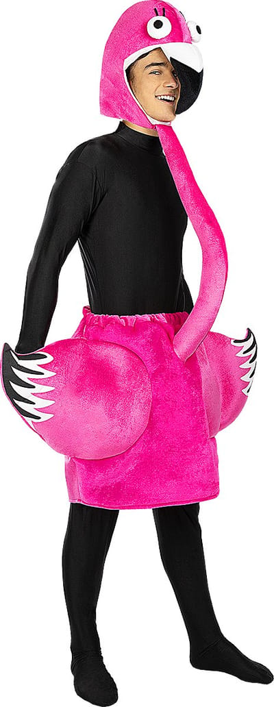 FUNIDELIA Flamingo Kostuum - Flamingo Pak - Maat: Standaard