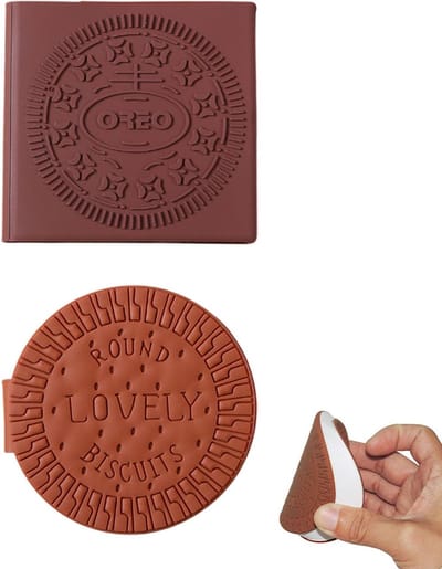 LIVIA HOME- Notitieblok Chocoladebruin - 2 Stuks - 160 Zelfklevende Notities - Hoogwaardig Papier - Vierkant - 10 cm x 10 cm - Notitieboek
