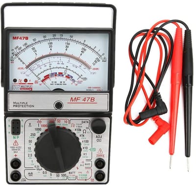 Digitale Multimeter met Groot Scherm voor Spanning, Stroom en Weerstand Meten