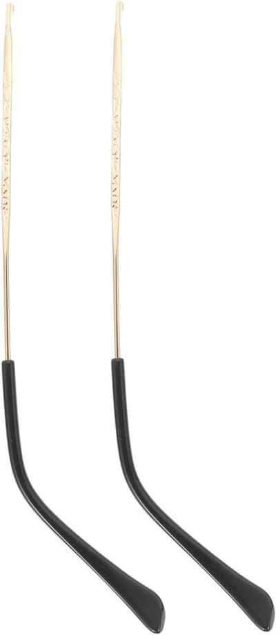 Brillenpootjes Vervanging - Metalen Pootjes - Bril Reparatie - Universeel Ontwerp - 14 cm Lengte - Goud