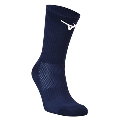Mizuno Unisex Volwassen Bemanningsleden Sokken (Pakket van 3) (Marine)