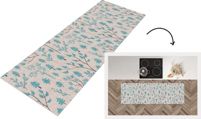 Keukenloper - Loper keuken - Winter - Bos - Design - 150x50 cm - Keukenloper vinyl