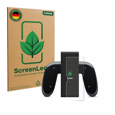 2 Stuks Screenprotector voor Nintendo Switch 2 Joy-Con 2-Holder - Hoogwaardige Beschermfolie transparant