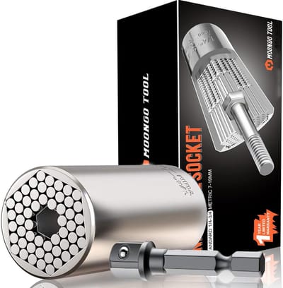Universele Socket Tool: Geschikt voor 7mm tot 19mm Moeren en Bouten - Ideaal voor Klusjesmannen en Doe-Het-Zelf
