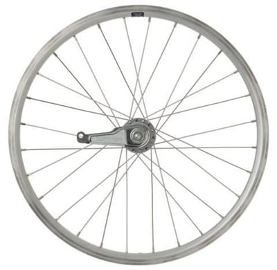 CORDO Mach1 ER10 - Achterwiel - 20x1.75 inch - 28 Spaaks - 110mm - Shimano Remnaaf - Zilver