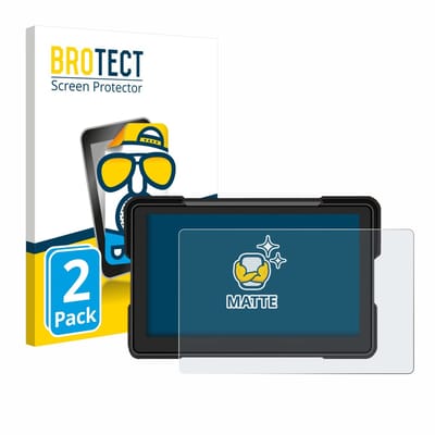 BROTECT - Screenprotector voor Airpuxem Motorrad Carplay 7" - Folie Beschermfolie matte 2 Stuks