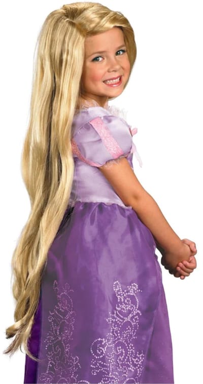 Disney Tangled Rapunzel Pruik Kinderen - Blond