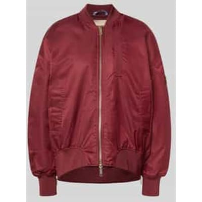 relaxed fit bomberjack met opstaande kraag model 'Ruby'