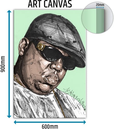 Biggie 02 canvas 60x90 cm