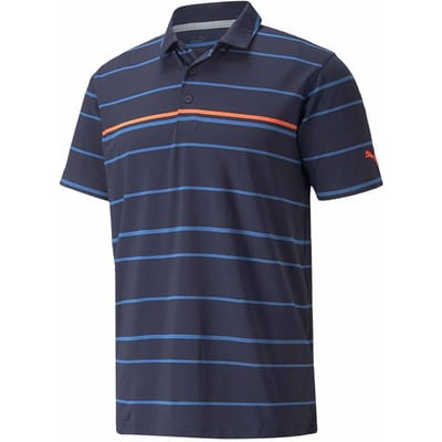 Puma MATTR Korte Mouw Grenslijn Heren Golf Poloshirt 532976 03