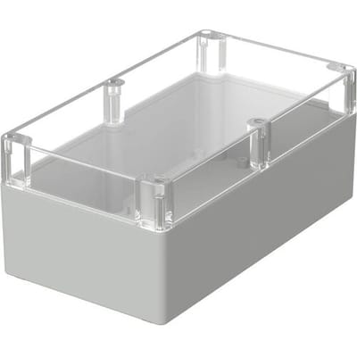 Bopla EUROMAS M 255 G 02255100 Industriële behuizing 360 x 200 x 150 Polycarbonaat Grijs-wit (RAL 7035) 1 stuk(s)