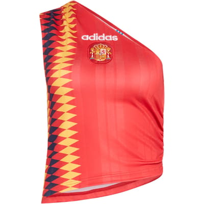 Adidas Originals Spanje Bringback Tanktop Dames Rood