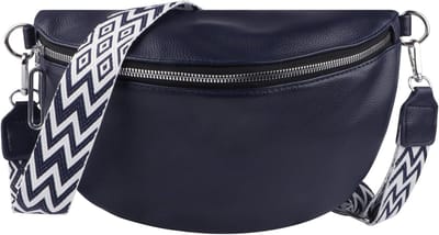 Schoudertas Dames - Heuptas Portemonnee - Dagelijks Gebruik - Verstelbare Band - 100 x 1 cm - Blauw