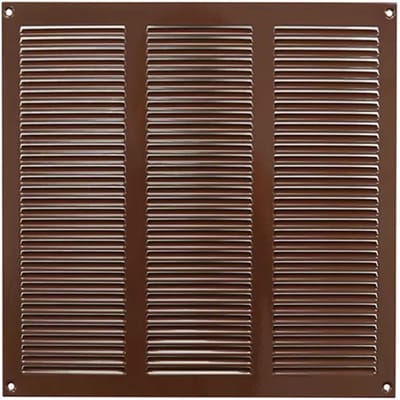 Metalen rooster 300x300mm bruin â€“ MR3030B