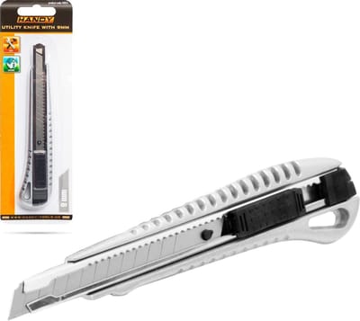 Handy - Stanleymes - Afbreekmes - Metalen behuizing - 9MM - BPK