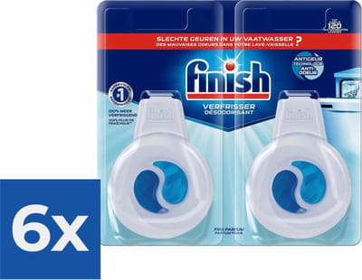 Finish Duo pack Deo Odorstop - Voordeelverpakking 6 stuks