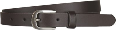 Smalle Leren riem dames bruin - Taillemaat 85 - Dames riemen - Taille riem - Riem spijkerbroek dames