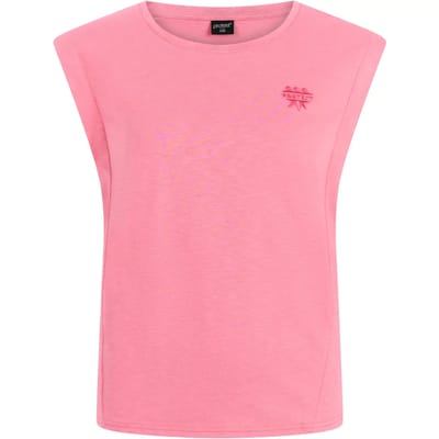 Protest PRTBarrio - Singlet Dames - Mouwloos - Ronde hals - Loose fit - Zwart