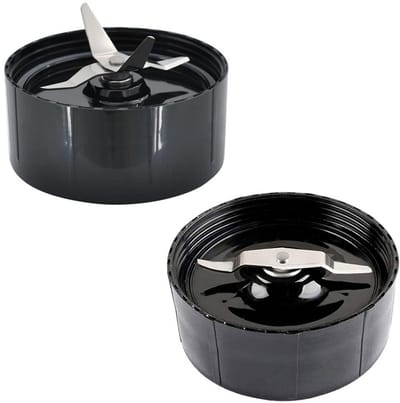 Kruisblad Vervangingsonderdeel Geschikt voor Magic-Bullet (250W, Mb1001 Serie) Mes Roestvrij Staal Dwarsmes Reserve，Kruisvormig mes, mes met één sectie