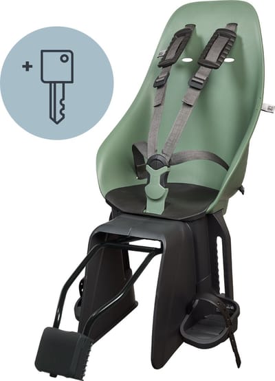 Urban Iki Fietsstoeltje Achter Ta–ke Framemontage - Icho Green/ Bincho Black