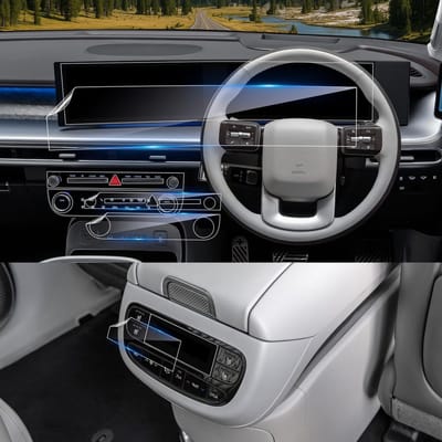 Solidchoice - Navigatiebeschermfolie voor Hyundai Ioniq 9, 12,3 Inch Krasbestendig