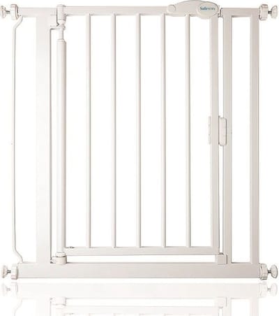 Safetots Self Closing Klemhek, Traphekje, 75cm - 82cm, Wit