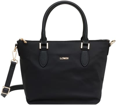 L.CREDI Handtas Schoudertas Alena Hand Bag Black Zwart