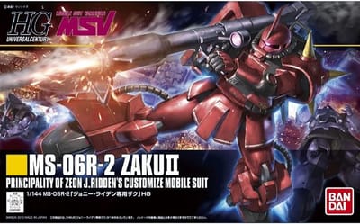 Gundam HGUC 1/144 Modelkit MS-06R-2 Zakuii