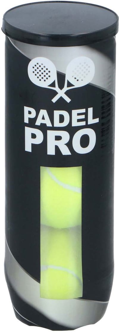 Set van 3 Padelballen in Koker – Geschikt voor Padel en Recreatief Tennis – Tennisballen voor Kinderen en Volwassenen – Constante Stuit en Stevig Vilt