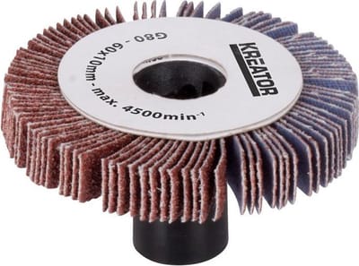 Kreator KRT270201 Lamellenrol - Ø10 mm - korrel: 80