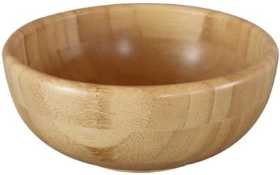 Famanu – Bamboe schaaltjes set Ø 14 cm – fruitschaal en slakom, decoratief servies