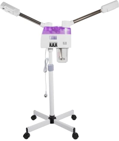 Gezichtsstomer 2-in-1 voor professionele gezichtsbehandelingen met koude en warme stoom