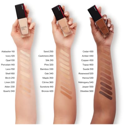 Shiseido Synchro Skin Radiant Lifting Foundation Shiseido - Synchro Skin Synchro Skin Radiant Lifting Foundation 410 Sunstone