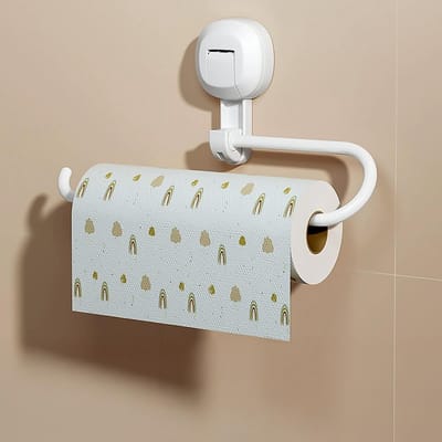 NTH products- Keukenpapierhouder Antislip - Keukenrolhouder - Herbruikbare Toiletpapierhouder - Flexibele Hanger - Eenvoudige Montage - 360 Graden Verstelbaar - Papierenhanddoekhouder