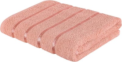 A2Z Luxurious 100% Cotton Blush Pink Color Towel 500 GSM Soft Absorbent Bath Towel (66x118cm)