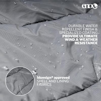 Waterafstotende Hangmat Isolatie met Primaloft Isolatie voor Comfortabel Kamperen