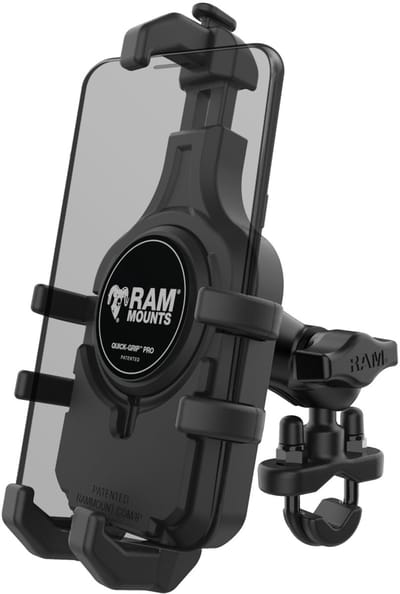 Quick-Grip™ Pro Telefoonhouder met Stuur U-Beugel Basis