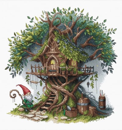 Borduurpakket Ava Stitch - Welcome to my Home - Welkom in my Huis