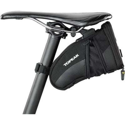 Topeak Aero Wedge Packs Clip Zadeltas -  Medium - 1.2 liter - Zwart