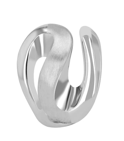 AKZENT Akzent damesring "Amke" van 925 Sterlingzilver, gerhodineerd, duurzaam, Gr. 52-62