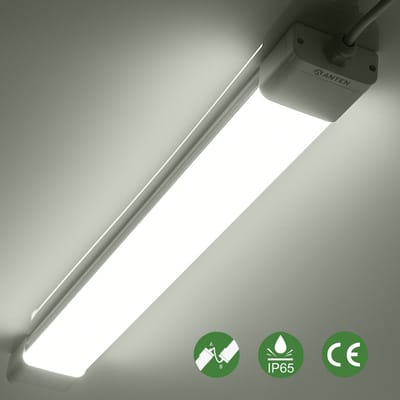 ANTENLICHT - LED Batten 120 cm 36W 6000K 3300lm - Koud wit - LED TL Armatuur - Voor werkplaats, schuur en als onderbouwverlichting