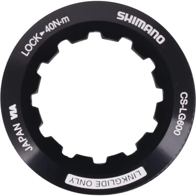 Borgring en sluitring Shimano CS-LG600-11