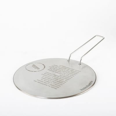 KNIndustrie Universele Inductie Adapter - Anti-aanbak Aluminium - Afneembare Handgreep - hoge kwaliteit - praktisch