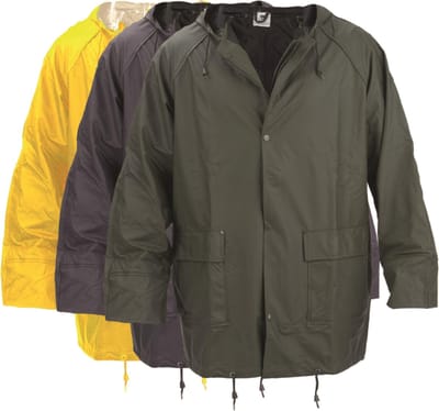 Regenjas SafeWorker Palau pu-flex, blauw, maat S