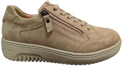 Hartjes 162.1709/20 26.00 K Beige Nubuck Dames Veterschoenen - Beige - 37