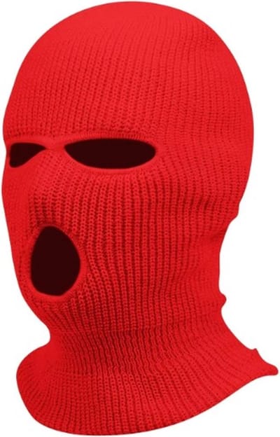 Scoby - Bivakmuts - Gezichtsmuts - Motor Balaclava - Face Mask - One Size - Rood