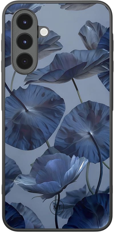 Hoesje geschikt voor Samsung Galaxy A16 - Dusky blooms - TPU Hard Case Backcover - Paars - Mooie Telefoonhoesjes