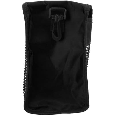 Sac en Maille Portable pour Équipement de Plongée 21x14cm avec Boucle de Suspension Bouée Marcage de Surface Sous-Marine Légère Pochette en Maille Noir noir